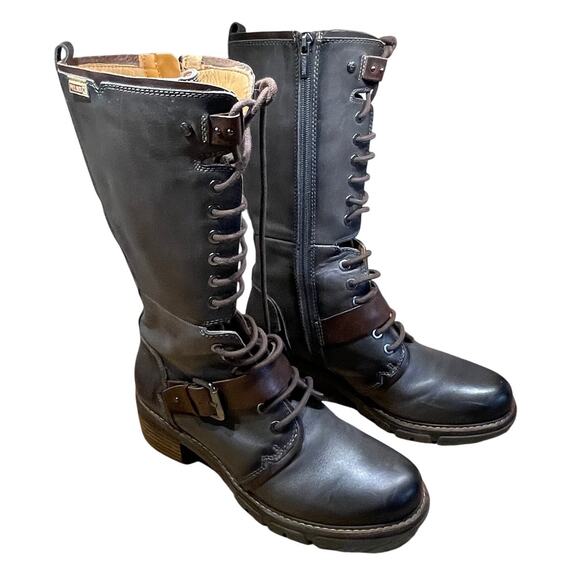 Pikolinos Boots Leather San Sebastia for Woman Size 36 (US 6) New Without Box - Picture 1 of 7